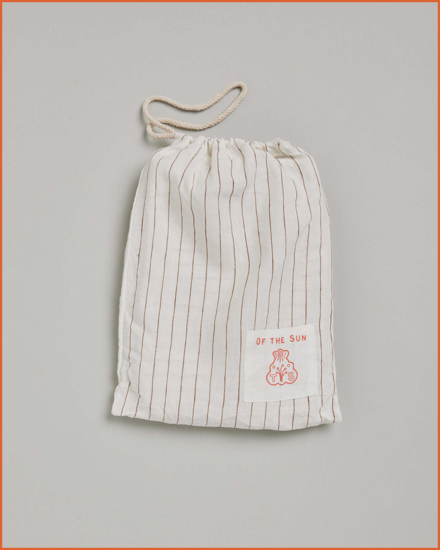 PILLOW SLIP SET · GINGER STRIPE