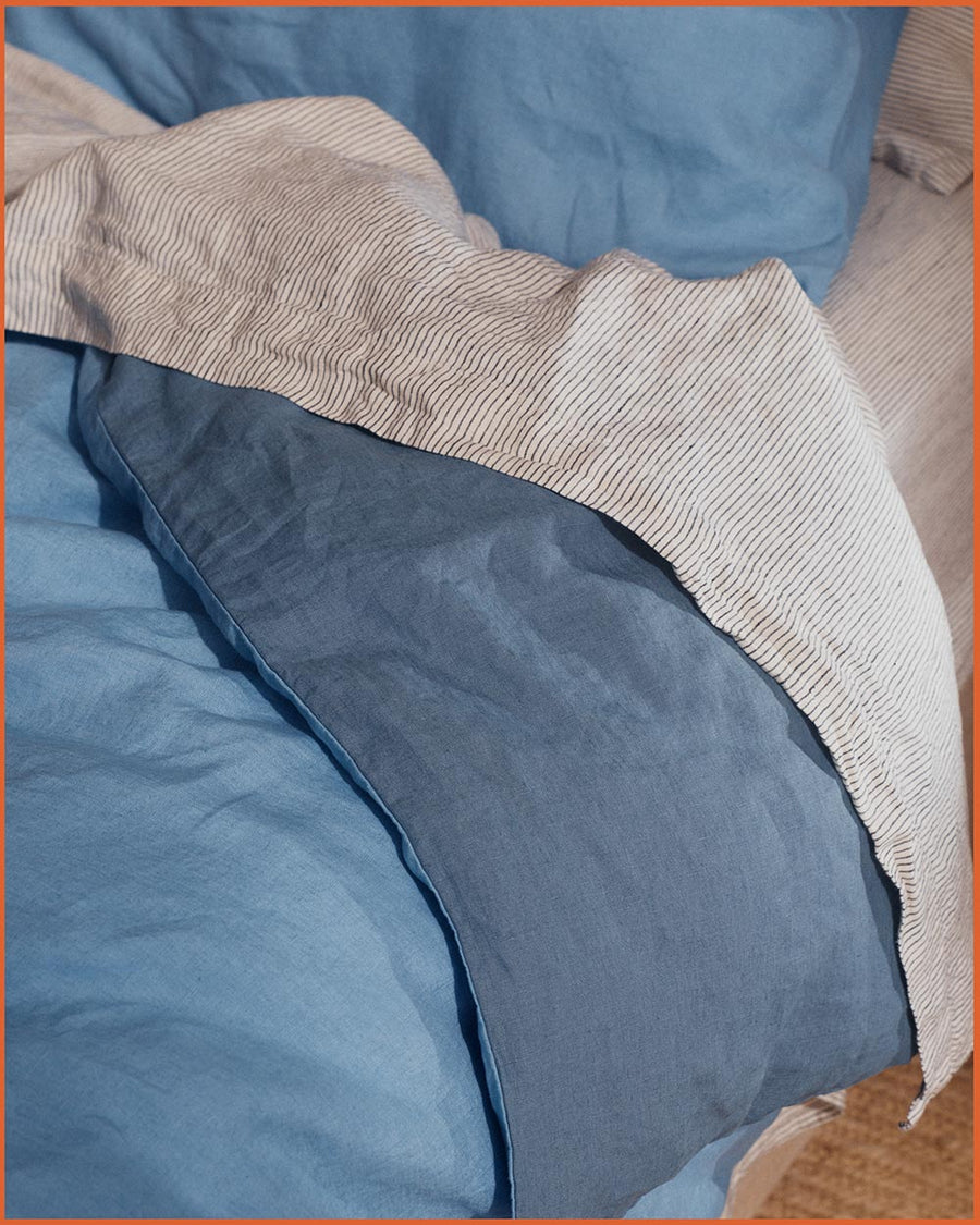 DUVET SET · OCEAN & LAKE BLUE · KIDS