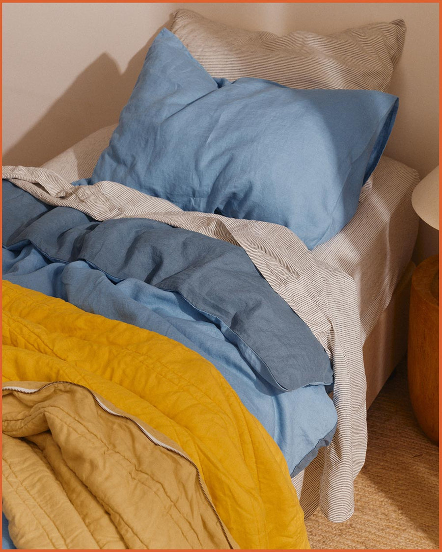 DUVET SET · OCEAN & LAKE BLUE · KIDS