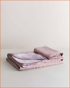 DUVET SET · HEATHER & LAVENDER · SINGLE - NO PILLOW SLIP