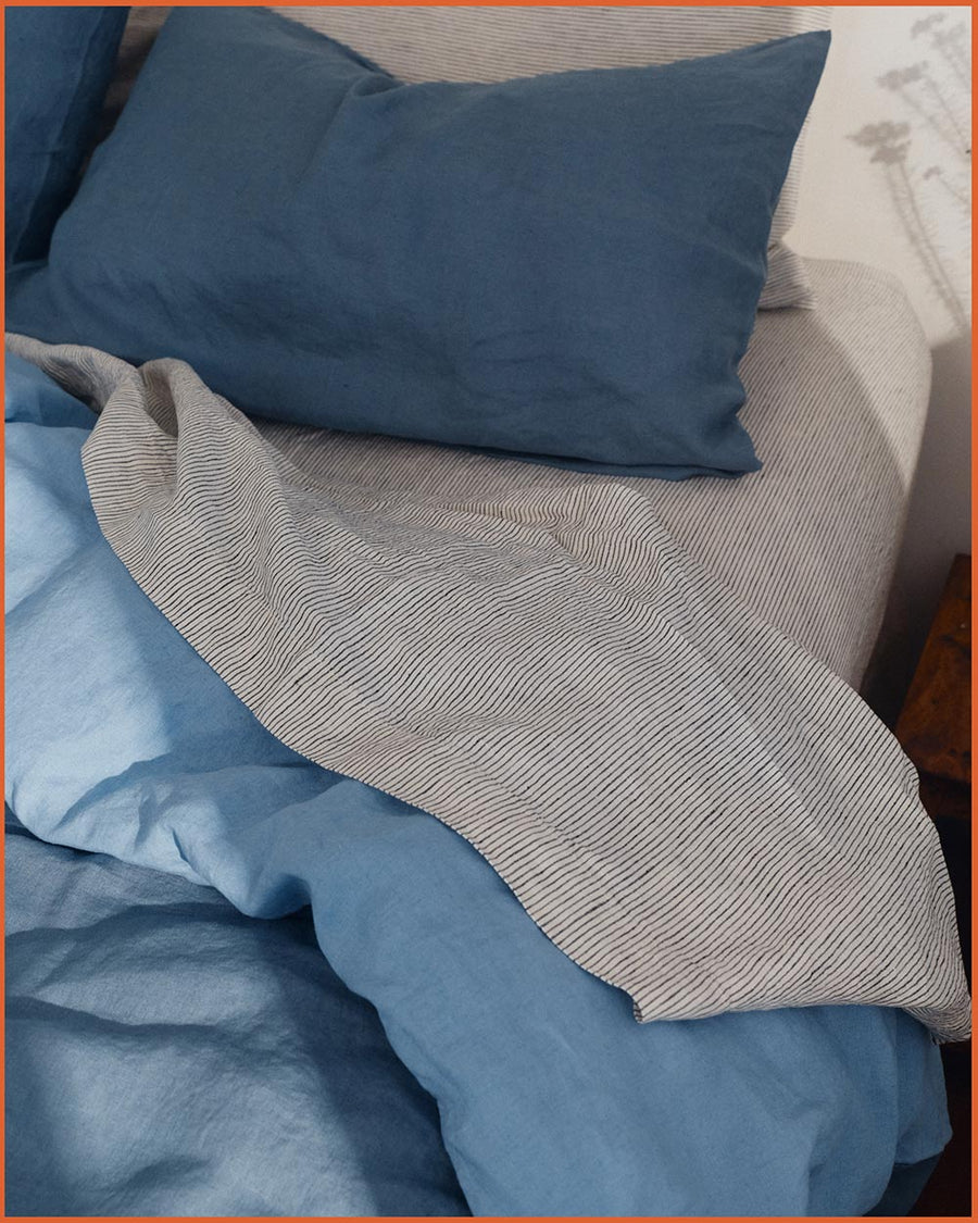 DUVET SET · LAKE & OCEAN BLUE ·
