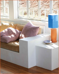 Of The Sun - Linen European Pillows - Gingham