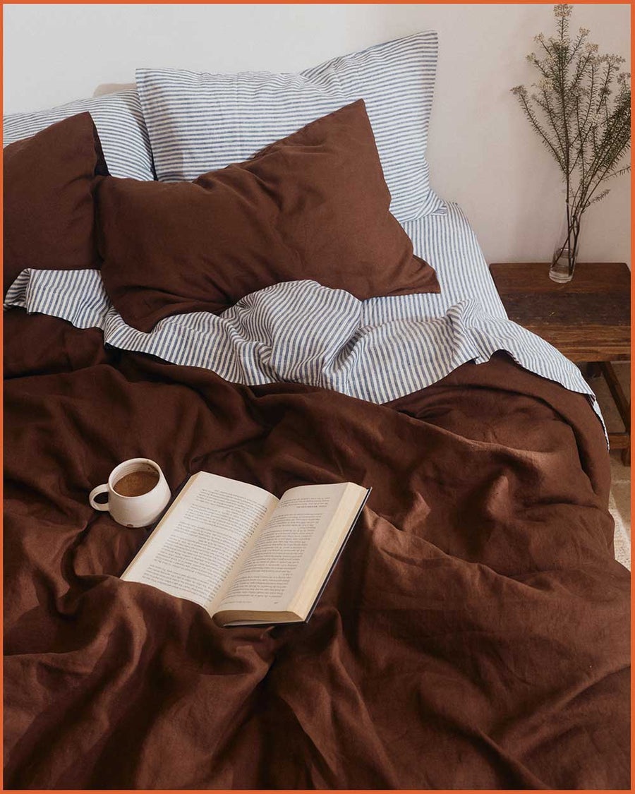 DUVET SET · COFFEE & COCOA