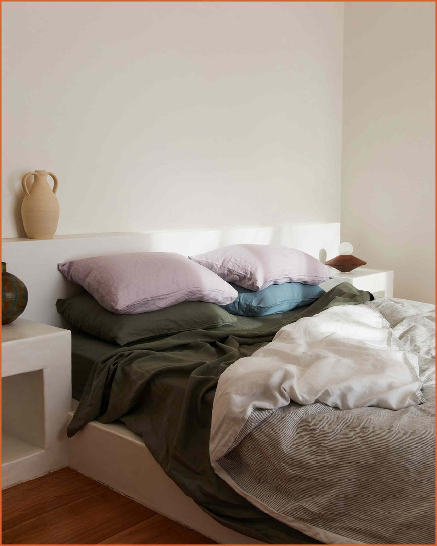 DUVET SET · MINI STRIPE & CUMULUS ·