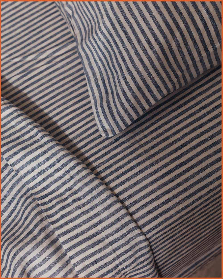 SHEET SET · POOL STRIPE