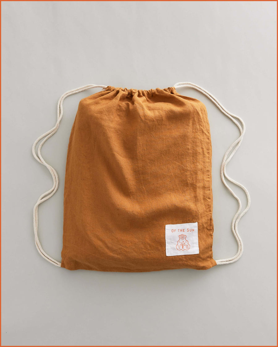 DUVET SET · TOFFEE & GINGER STRIPE · KIDS