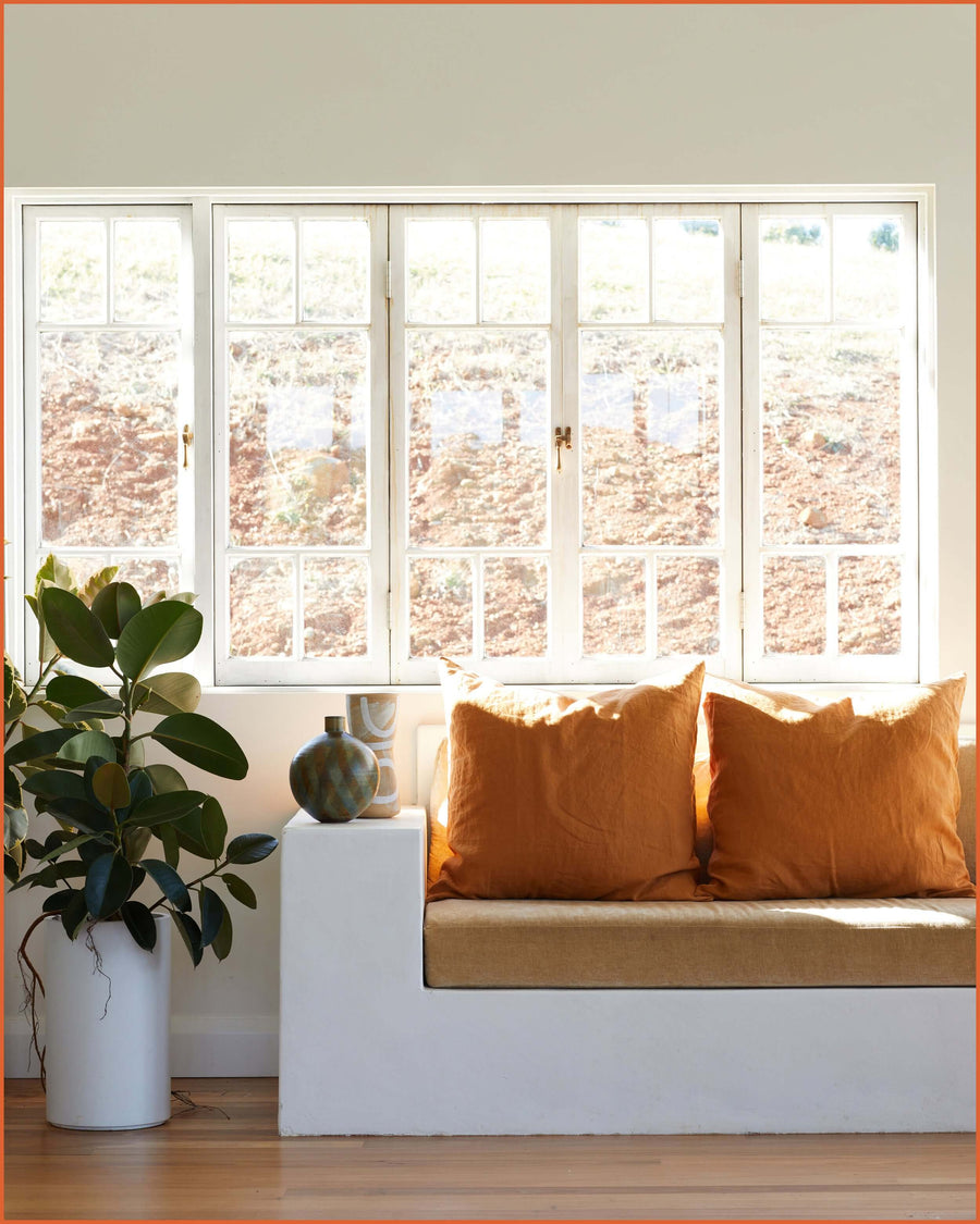 EUROPEAN PILLOW SLIP SET · TOFFEE