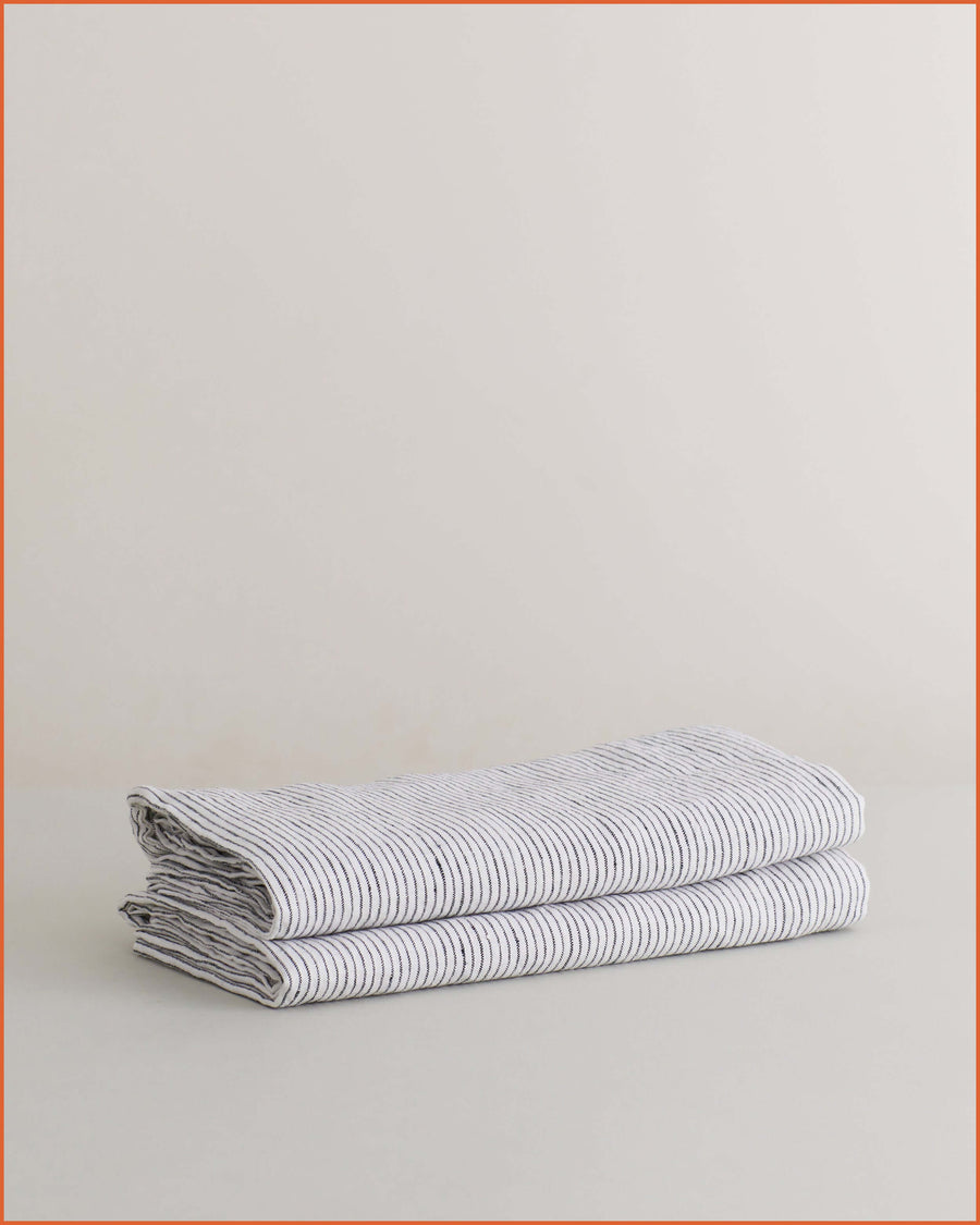 PILLOW SLIP SET · MINI STRIPE